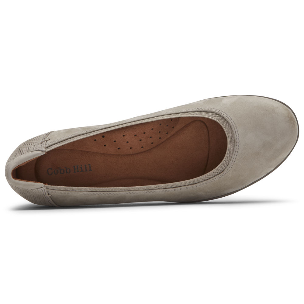 Rockport Pumps Dam Grå - Cobb Hill Devyn Wedge - GZRFB8240